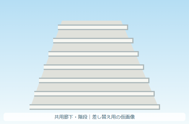 共用廊下・階段（仮画像）